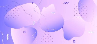 Soyut Mor Özgeçmiş. Violet Geometriği 