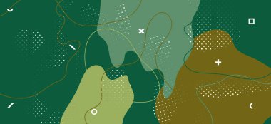 Modern Kamuflaj Arkaplanı. Moda Ormanı Dalgası 