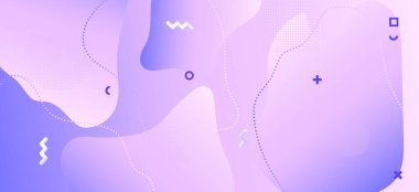 Pastel Mor Poster. Violet Memphis deseni. Akış Hareketi. Fütürist Sunum. Gradyan Moda Arkaplanı. Pastel Mor Arkaplan. Pembe Memphis Şekilleri. Soyut Mor Broşür.