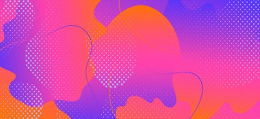 Mavi Akışkan Sancak. İş Sıvısı İllüstrasyonu. 