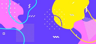 Çok renkli komik bir doku. Yaz Sıvısı Kapağı. 