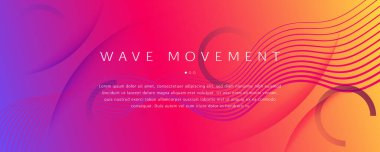 Renkli Sıvı Şekli. Akış 3d Hareketi. Geçerli 