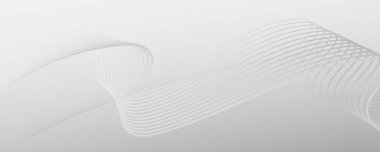 Gri Memphis Sıvı Şekilleri. 3d Akış Çizgisi Dokusu. 