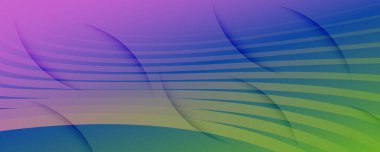 Akış Geometrik Soyut. Canlı Gradyan Çizgisi 