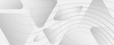 Beyaz Memphis Sıvı Şekilleri. Soyut Akış Çizgisi 