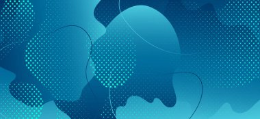 Mavi Akışkan Sancak. Asgari Dalga Çizimi. 