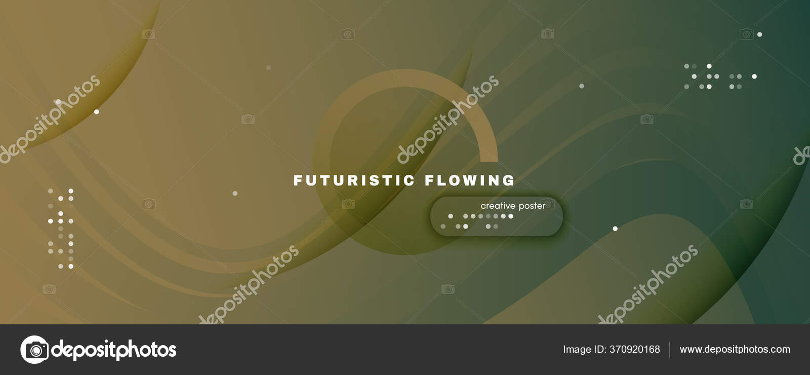 Camouflage Landing Page Design. 3d Fluid Shapes Stock Vector by ©ingara ...