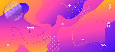 Kademeli Sıvı Şekilleri. Yaratıcı Soyut Doku. 