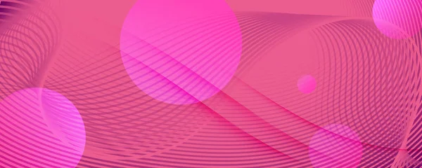 Color Flow Wave. Pink Dynamic Movement. 3d Fluid — Stock Vector