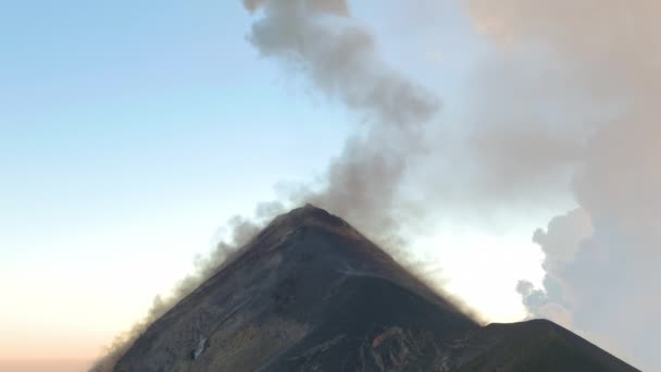Vulkan ucu yasaktır — Stok video