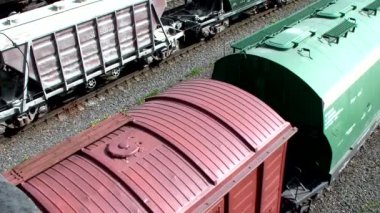 Tren araba bakış açısı. Sovyet tarzı.