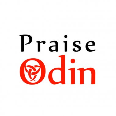 Odin-grafik boynuzları Odin, satanist simge bir sembolüdür