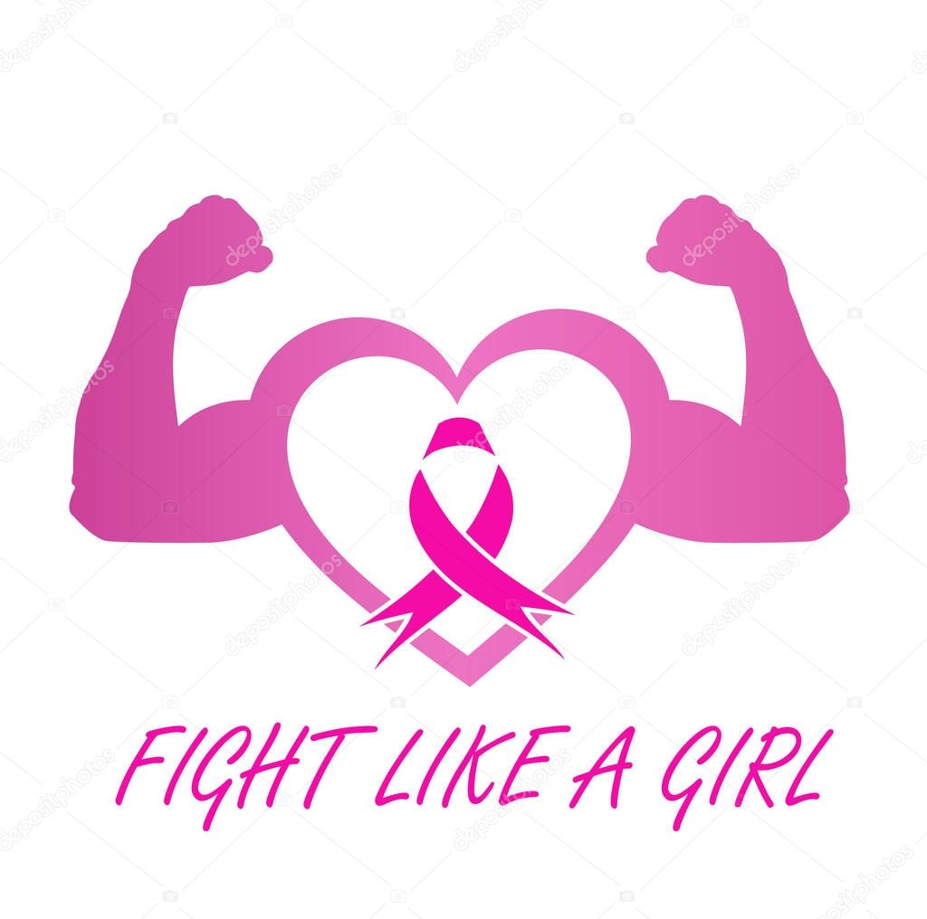 Fight like a girl- Breast cancer awareness