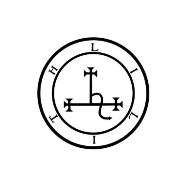 Sigil of Lilith- Female demon Lilith symbol clipart
