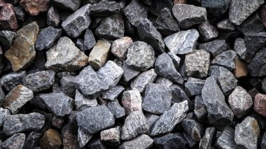 Doğa arka planı olarak küçük taşları kapatın. Boşluğu kopyala.