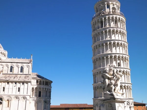 Pisa Tuscany イタリア 2019年9月21日 ピサのドゥオーモ広場 ピサの斜塔 ピサのドゥオーモ広場 Piazza Del Duomo — ストック写真