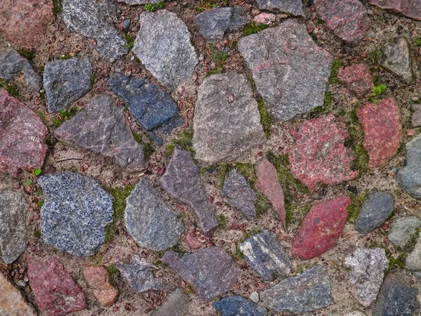 Bruk Kamienny Jako Tło Natury Przestrzeń Kopiowania Koncepcja Natury — Zdjęcie stockowe