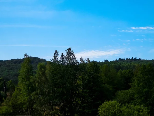 Paesaggio Della Montagna Wiezyca Wiezyca Montagna Più Alta Della Regione — Foto Stock