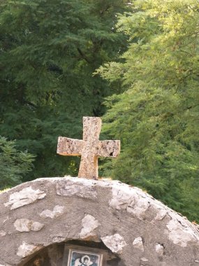 Hristiyan haçı, Hıristiyanlığın sembolü. Din kavramı.