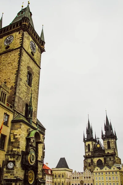 Praga, também conhecido como o Oswego, é um destino turístico popular com uma variedade de monumentos e lugares — Fotografia de Stock