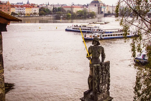 Praga, también conocido como el Oswego, es un destino turístico popular con una variedad de monumentos y lugares — Foto de Stock