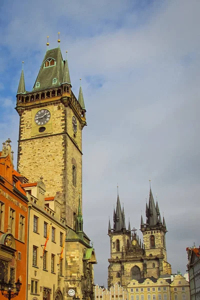 Praga, también conocido como el Oswego, es un destino turístico popular con una variedad de monumentos y lugares — Foto de Stock