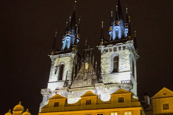 Praga, também conhecido como o Oswego, é um destino turístico popular com uma variedade de monumentos e lugares — Fotografia de Stock