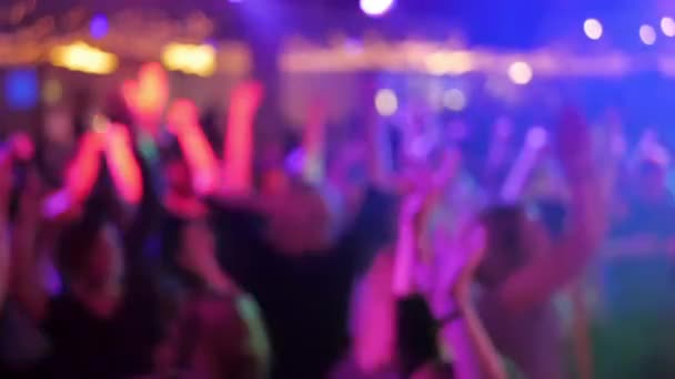 Ballando in discoteca 3 — Video Stock