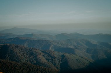 Karpatlar 'da Güneşli Gün