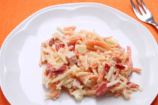 Italiensk coleslaw-insalata capricciosa — Stockfoto