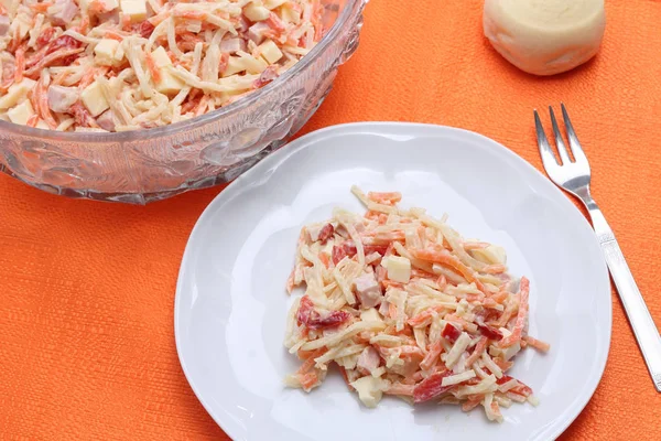 Włoski coleslaw-insalata capricciosa — Zdjęcie stockowe