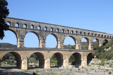 Pont du Gard, Fransa Antik Roma su kemeri