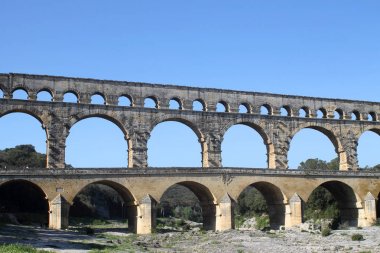 Pont du Gard, Fransa Antik Roma su kemeri