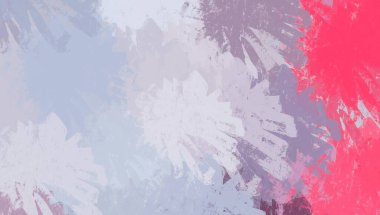 Soyut arka plan sanatı. 2D çizim. Etkileyici yağlı boya resim. Tuvalde fırça darbeleri. Modern sanat. Çok renkli arkaplan. Çağdaş sanat. İfade. Sanatsal dijital palet.