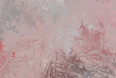 Soyut arka plan sanatı. 2D çizim. Etkileyici yağlı boya resim. Tuvalde fırça darbeleri. Modern sanat. Çok renkli arkaplan. Çağdaş sanat. İfade. Sanatsal dijital palet.