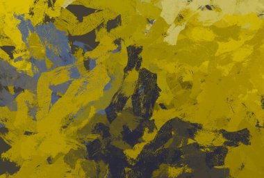 Soyut arka plan sanatı. 2D çizim. Etkileyici yağlı boya resim. Tuvalde fırça darbeleri. Modern sanat. Çok renkli arkaplan. Çağdaş sanat. İfade. Sanatsal dijital palet.
