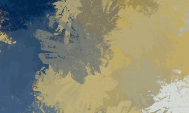 Soyut arka plan sanatı. 2D çizim. Etkileyici yağlı boya resim. Tuvalde fırça darbeleri. Modern sanat. Çok renkli arkaplan. Çağdaş sanat. İfade. Sanatsal dijital palet.