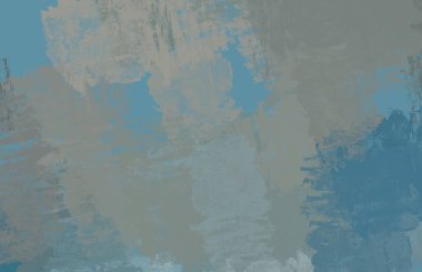 Soyut arka plan sanatı. 2D çizim. Etkileyici yağlı boya resim. Tuvalde fırça darbeleri. Modern sanat. Çok renkli arkaplan. Çağdaş sanat. İfade. Sanatsal dijital palet.