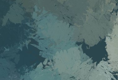 Soyut arka plan sanatı. 2D çizim. Etkileyici yağlı boya resim. Tuvalde fırça darbeleri. Modern sanat. Çok renkli arkaplan. Çağdaş sanat. İfade. Sanatsal dijital palet.