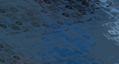 Soyut arka plan sanatı. 2D çizim. Etkileyici yağlı boya resim. Tuvalde fırça darbeleri. Modern sanat. Çok renkli arkaplan. Çağdaş sanat. İfade. Sanatsal dijital palet.