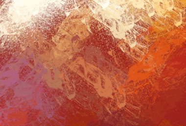 Soyut arka plan sanatı. 2D çizim. Etkileyici yağlı boya resim. Tuvalde fırça darbeleri. Modern sanat. Çok renkli arkaplan. Çağdaş sanat. İfade. Sanatsal dijital palet.