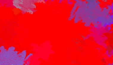 Soyut arka plan sanatı. 2D çizim. Etkileyici yağlı boya resim. Tuvalde fırça darbeleri. Modern sanat. Çok renkli arkaplan. Çağdaş sanat. İfade. Sanatsal dijital palet.