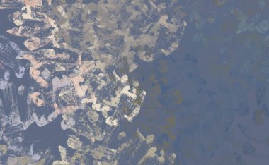 Soyut arka plan sanatı. 2D çizim. Etkileyici yağlı boya resim. Tuvalde fırça darbeleri. Modern sanat. Çok renkli arkaplan. Çağdaş sanat. İfade. Sanatsal dijital palet.