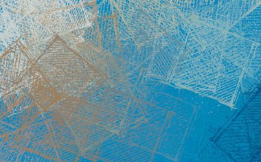 Soyut arka plan sanatı. 2D çizim. Etkileyici yağlı boya resim. Tuvalde fırça darbeleri. Modern sanat. Çok renkli arkaplan. Çağdaş sanat. İfade. Sanatsal dijital palet.