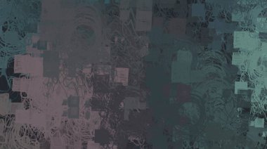Soyut arka plan sanatı. 2D çizim. Etkileyici yağlı boya resim. Tuvalde fırça darbeleri. Modern sanat. Çok renkli arkaplan. Çağdaş sanat. İfade. Sanatsal dijital palet.