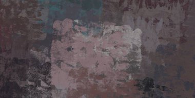 Soyut arka plan sanatı. 2D çizim. Etkileyici yağlı boya resim. Tuvalde fırça darbeleri. Modern sanat. Çok renkli arkaplan. Çağdaş sanat. İfade. Sanatsal dijital palet.