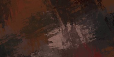 Soyut arka plan sanatı. 2D çizim. Etkileyici yağlı boya resim. Tuvalde fırça darbeleri. Modern sanat. Çok renkli arkaplan. Çağdaş sanat. İfade. Sanatsal dijital palet.