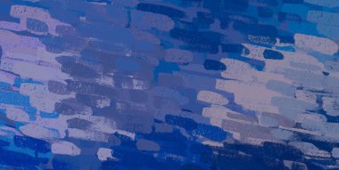 Soyut arka plan sanatı. 2D çizim. Etkileyici yağlı boya resim. Tuvalde fırça darbeleri. Modern sanat. Çok renkli arkaplan. Çağdaş sanat. İfade. Sanatsal dijital palet.