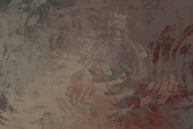 Soyut arka plan sanatı. 2D çizim. Etkileyici yağlı boya resim. Tuvalde fırça darbeleri. Modern sanat. Çok renkli arkaplan. Çağdaş sanat. İfade. Sanatsal dijital palet.