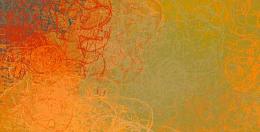 Soyut arka plan sanatı. 2D çizim. Etkileyici yağlı boya resim. Tuvalde fırça darbeleri. Modern sanat. Çok renkli arkaplan. Çağdaş sanat. İfade. Sanatsal dijital palet.